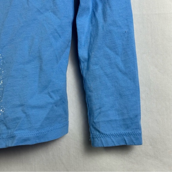 Lands' End Blue Space Shuttle Long Sleeve T-Shirt Girls Size L - Picture 4 of 5